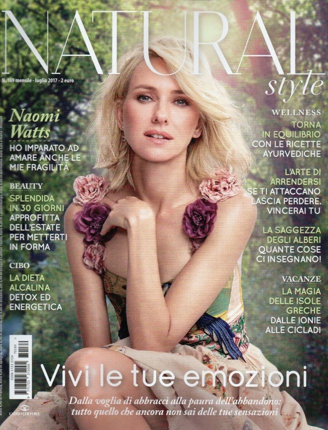 NATURAL STYLE magazine side cover Issue 169  July 2017