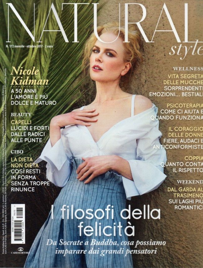 NATURAL STYLE magazine side cover Issue 172  October 2017
