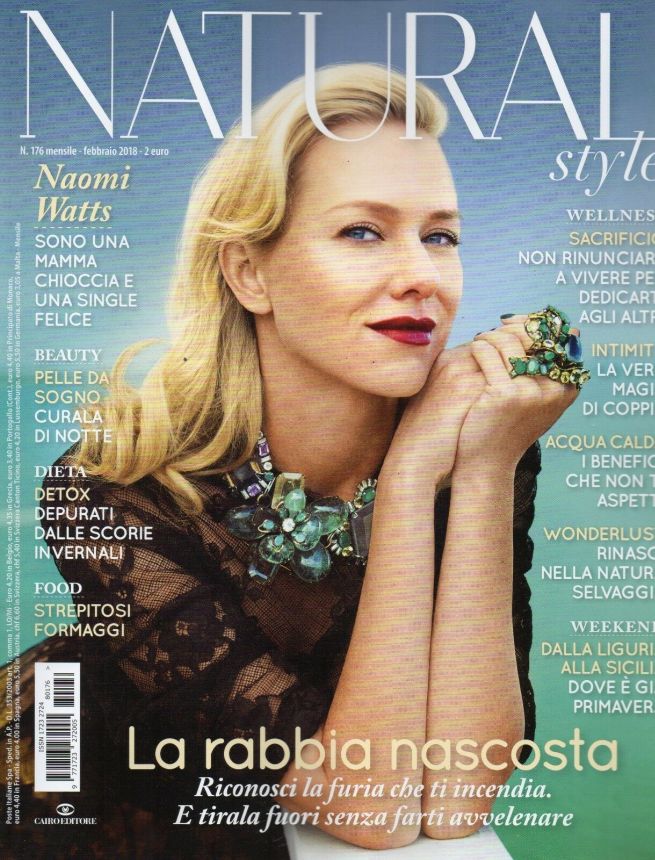 NATURAL STYLE magazine side cover Issue 176  February 2018