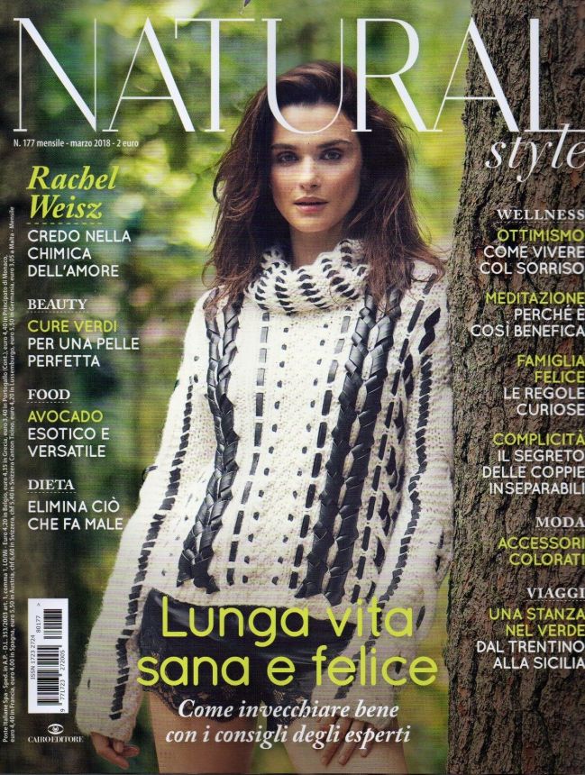 NATURAL STYLE magazine side cover Issue 177  March 2018