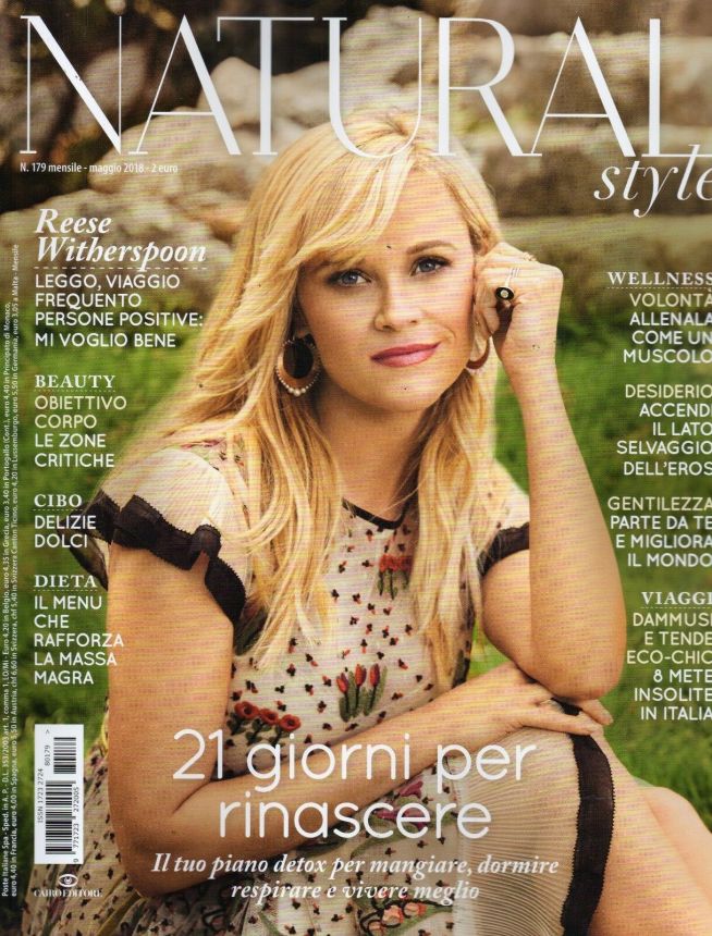 NATURAL STYLE magazine side cover Issue 179  May 2018
