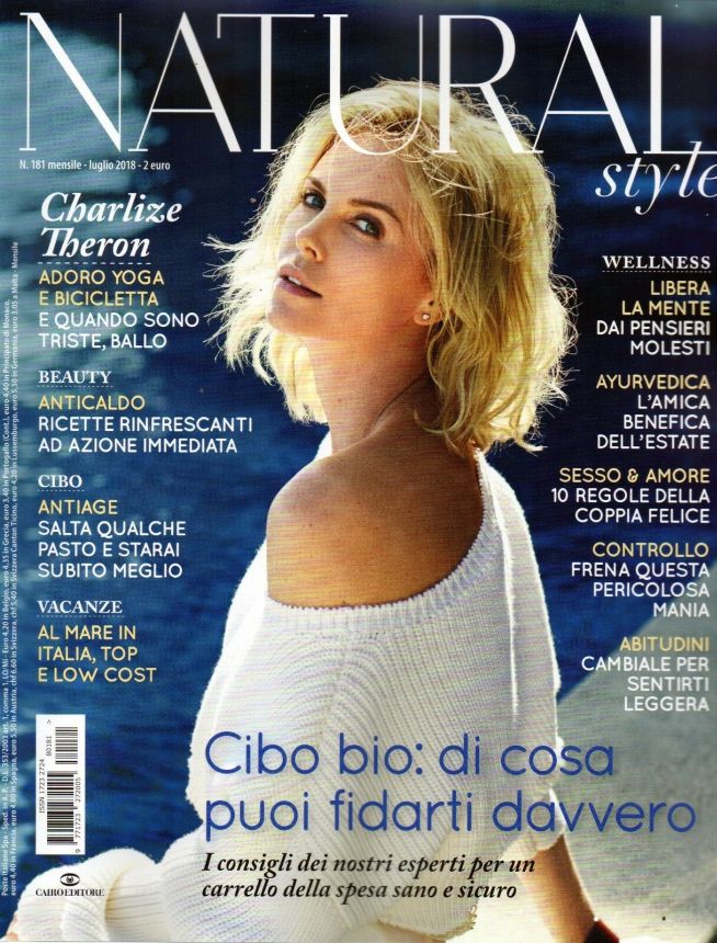 NATURAL STYLE magazine side cover Issue 181  July 2018