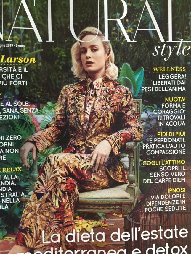 NATURAL STYLE magazine side cover Issue 192  June 2019