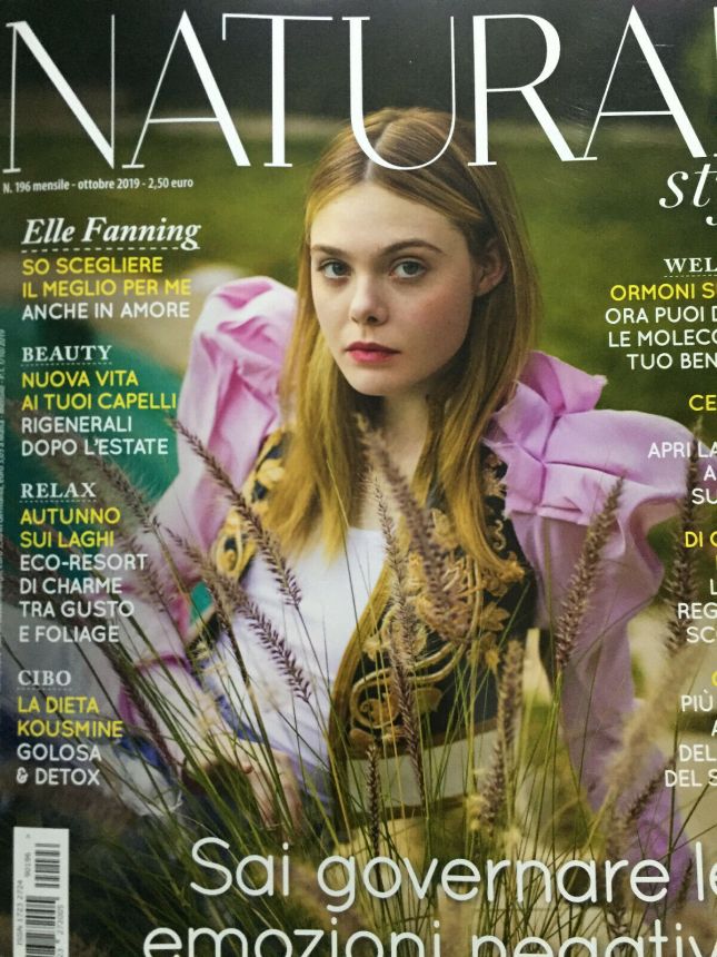 NATURAL STYLE magazine side cover Issue 196  October 2019