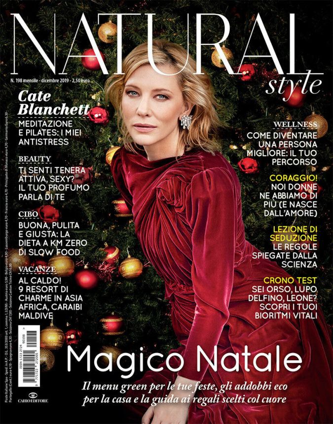 NATURAL STYLE magazine side cover Issue 198  December 2019