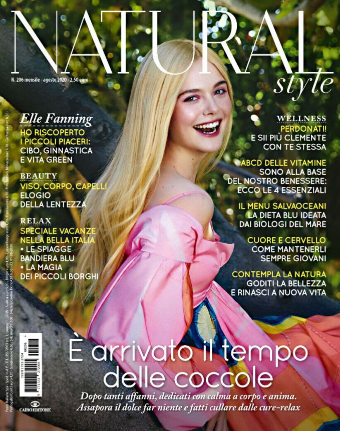 NATURAL STYLE magazine side cover Issue 206  August 2020