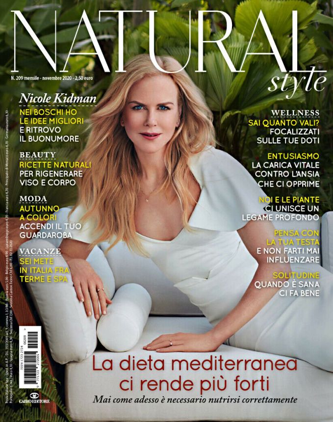 NATURAL STYLE magazine side cover Issue 209  November 2020