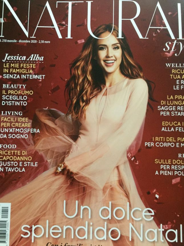 NATURAL STYLE magazine side cover Issue 210  December 2020