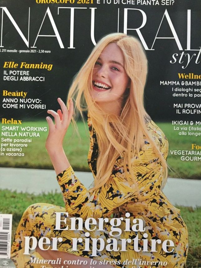 NATURAL STYLE magazine side cover Issue 211  January 2021