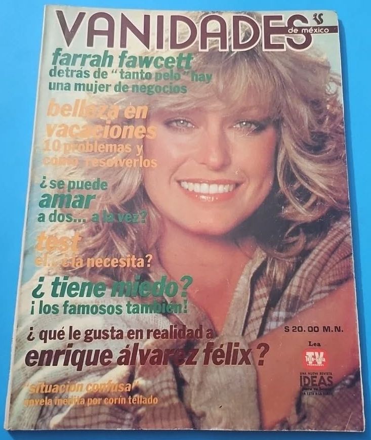 VANIDADES (Mex) magazine side cover  July 1978