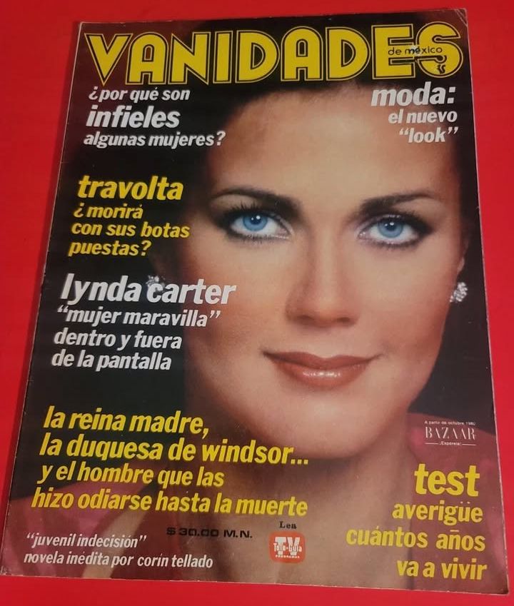 VANIDADES (Mex) magazine side cover  September 1980