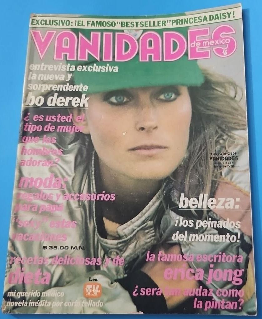 VANIDADES (Mex) magazine side cover  June 1981