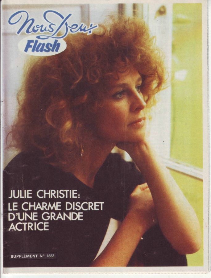NOUS DEUX FLASH magazine side cover Issue 1883   1983