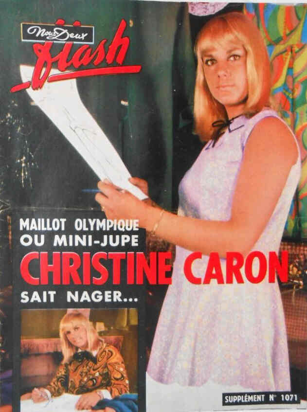NOUS DEUX FLASH magazine side cover Issue 1071   1967