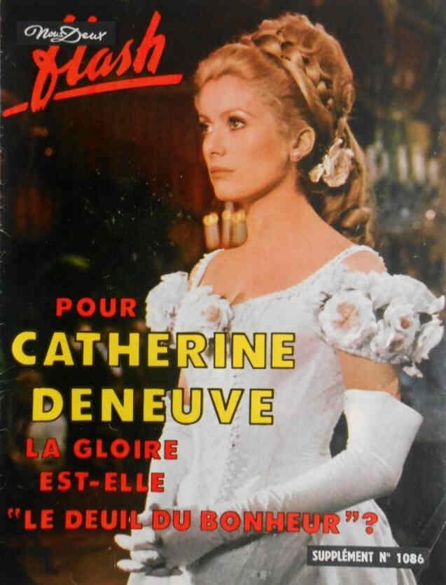 NOUS DEUX FLASH magazine side cover Issue 1086   1968