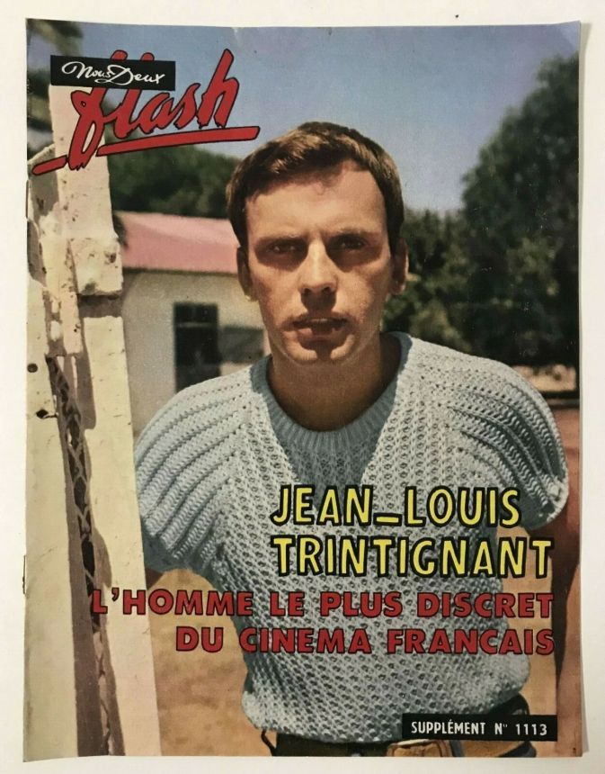 NOUS DEUX FLASH magazine side cover Issue 1113   1968