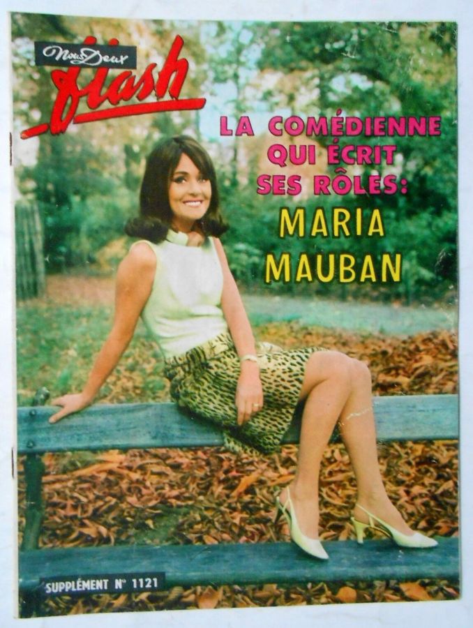 NOUS DEUX FLASH magazine side cover Issue 1121   1968