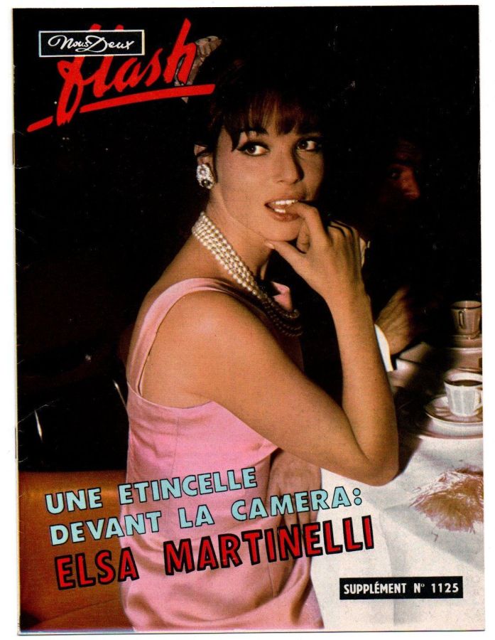 NOUS DEUX FLASH magazine side cover Issue 1125   1969