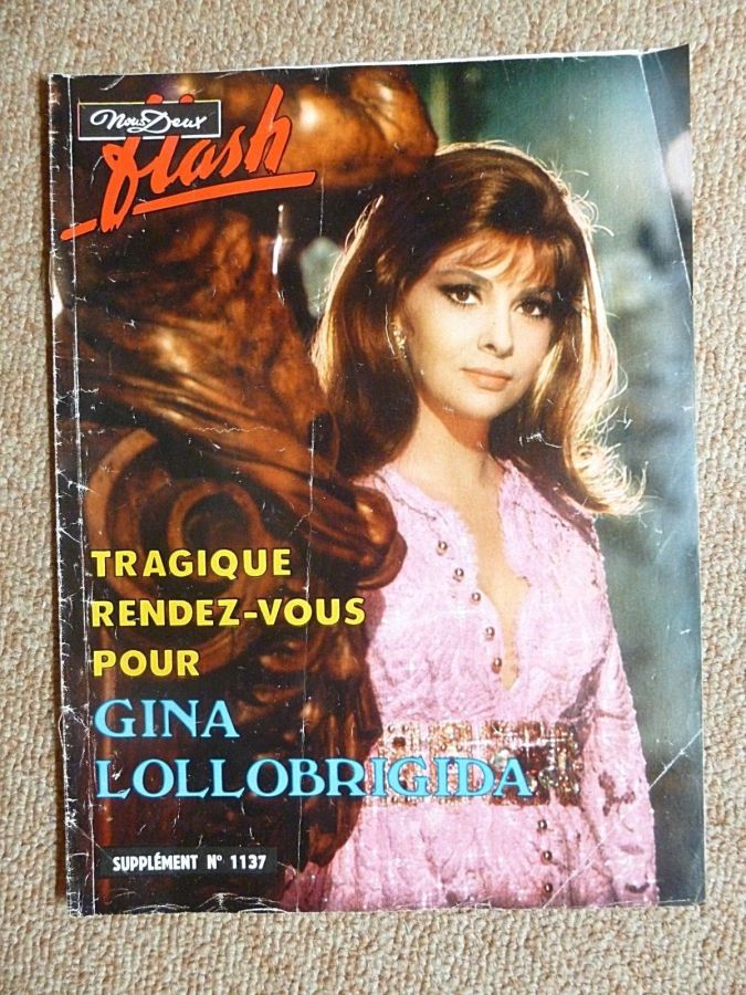 NOUS DEUX FLASH magazine side cover Issue 1137   1969