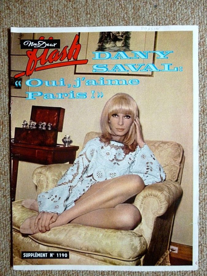 NOUS DEUX FLASH magazine side cover Issue 1190   1970