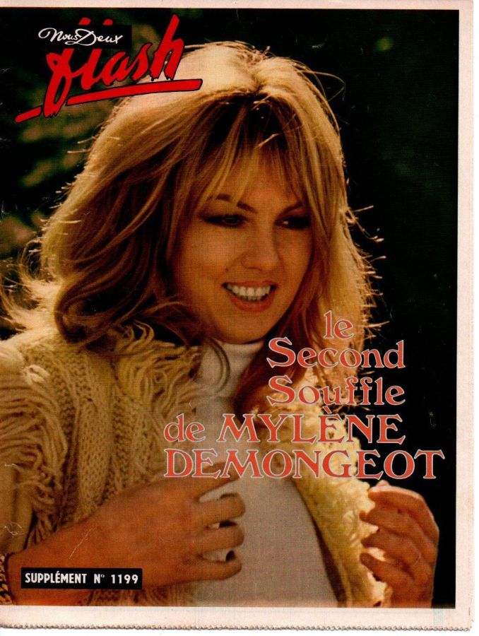 NOUS DEUX FLASH magazine side cover Issue 1199   1970
