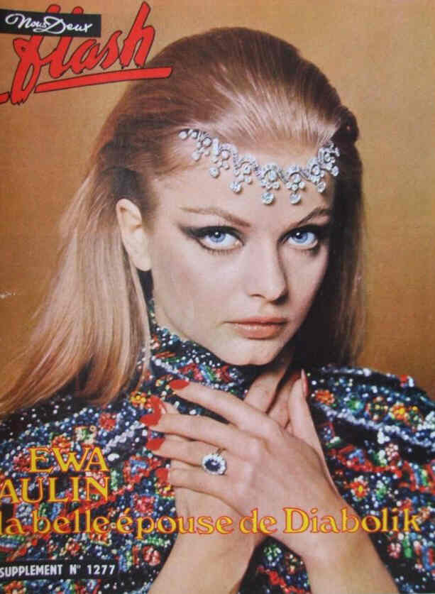 NOUS DEUX FLASH magazine side cover Issue 1277   1972