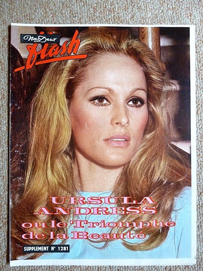 NOUS DEUX FLASH magazine side cover Issue 1281   1972