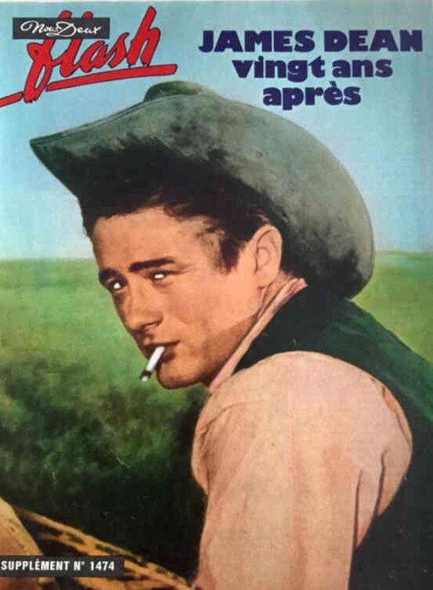 NOUS DEUX FLASH magazine side cover Issue 1474   1975