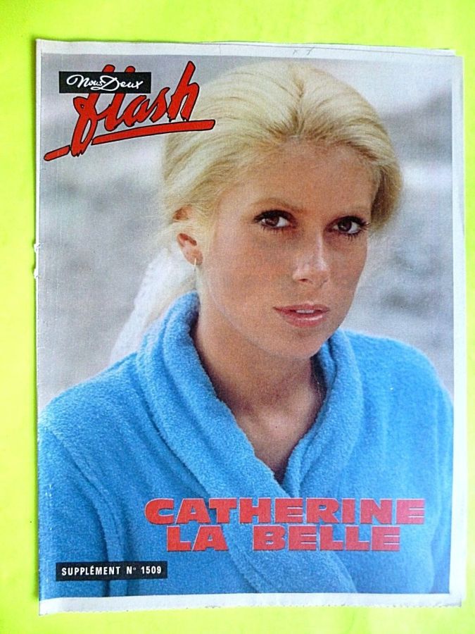 NOUS DEUX FLASH magazine side cover Issue 1509   1976