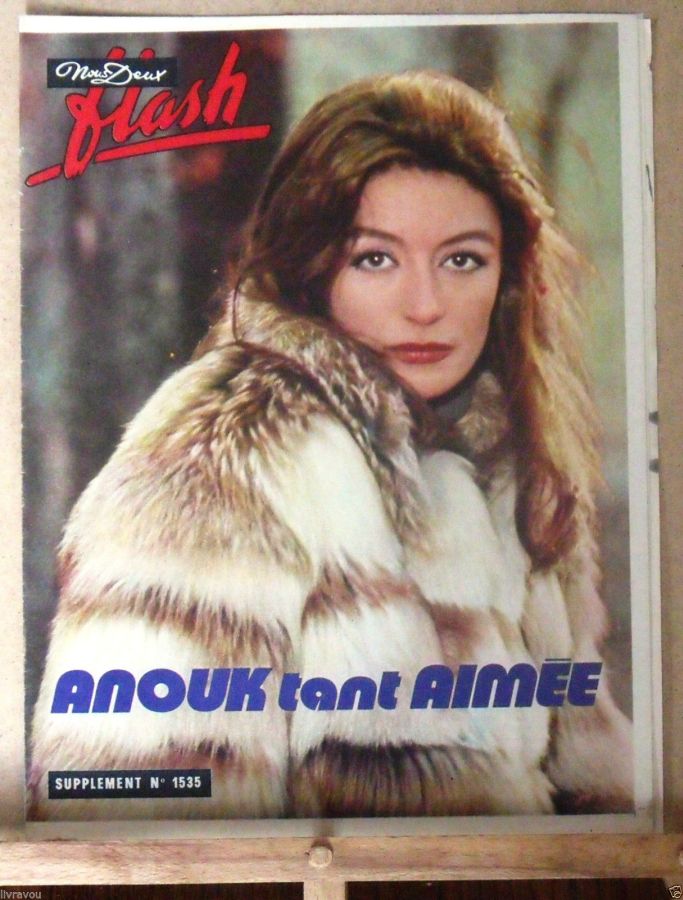 NOUS DEUX FLASH magazine side cover Issue 1535   1976
