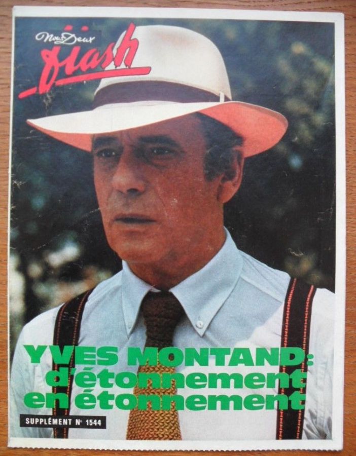 NOUS DEUX FLASH magazine side cover Issue 1544   1977