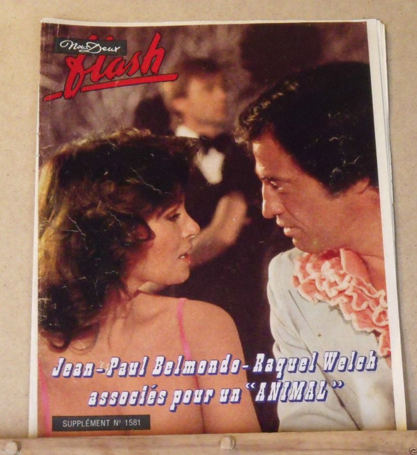 NOUS DEUX FLASH magazine side cover Issue 1581   1977