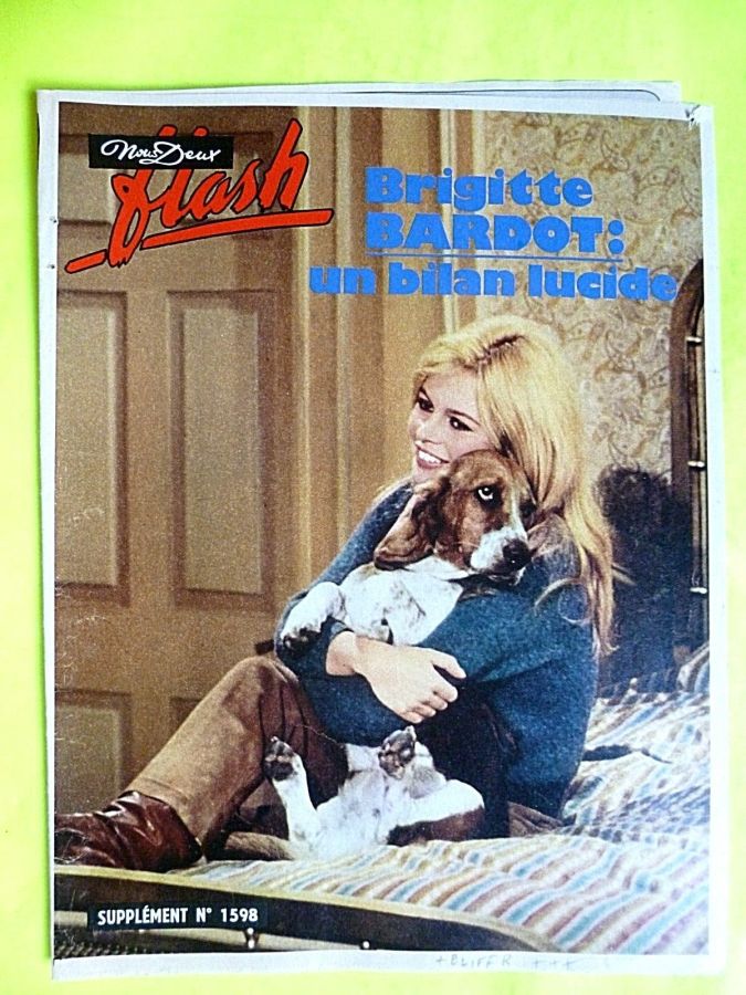 NOUS DEUX FLASH magazine side cover Issue 1598   1978