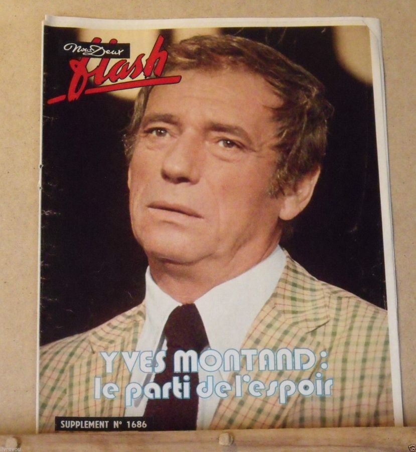 NOUS DEUX FLASH magazine side cover Issue 1686   1979