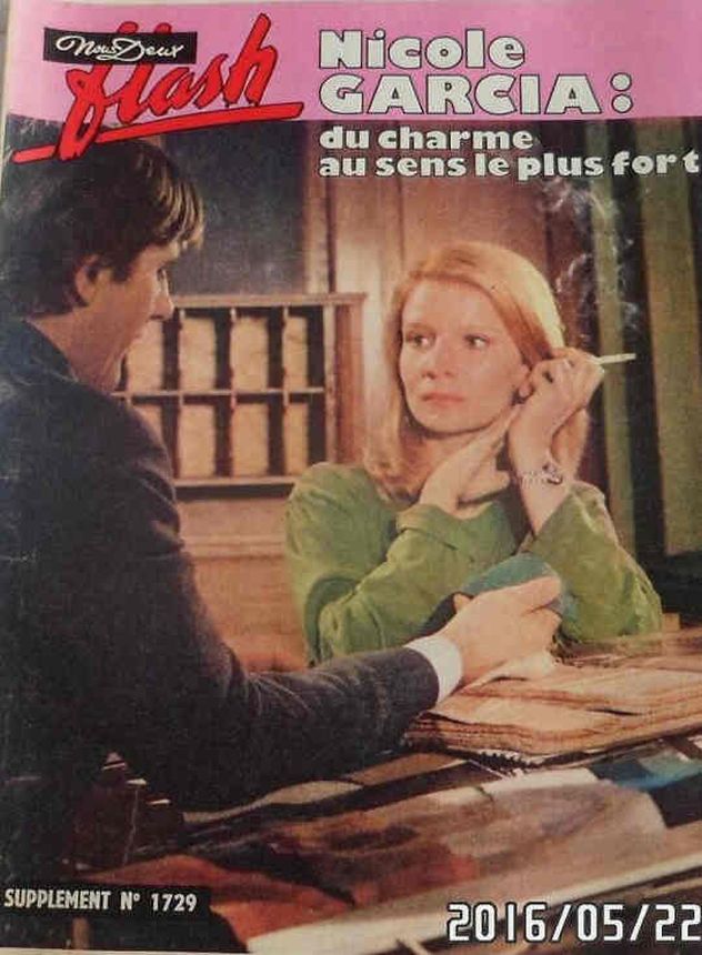 NOUS DEUX FLASH magazine side cover Issue 1729   1980
