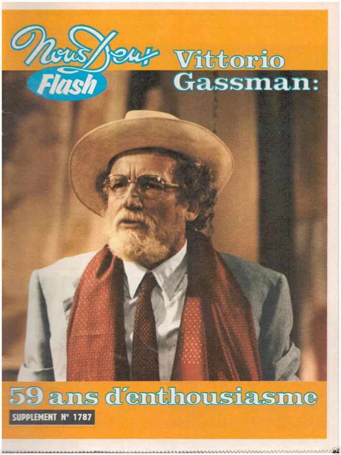 NOUS DEUX FLASH magazine side cover Issue 1787   1981