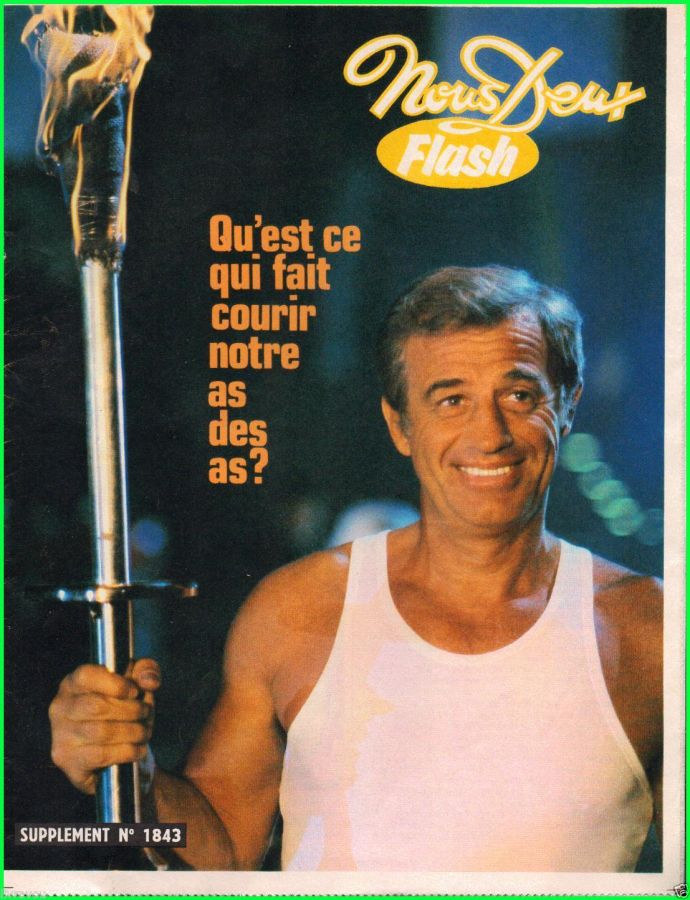 NOUS DEUX FLASH magazine side cover Issue 1843   1982