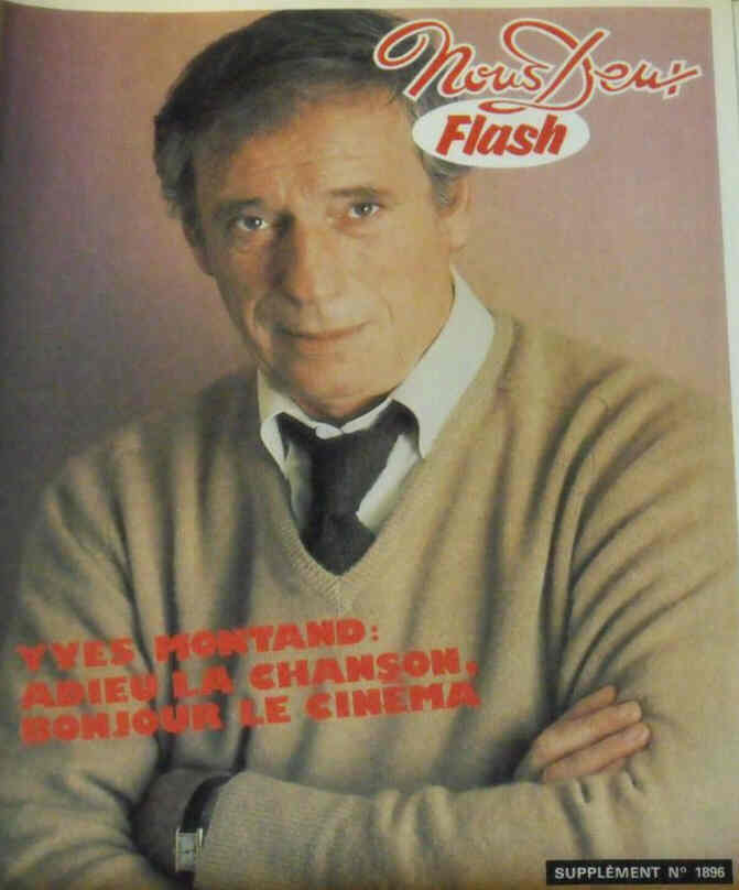 NOUS DEUX FLASH magazine side cover Issue 1896   1983