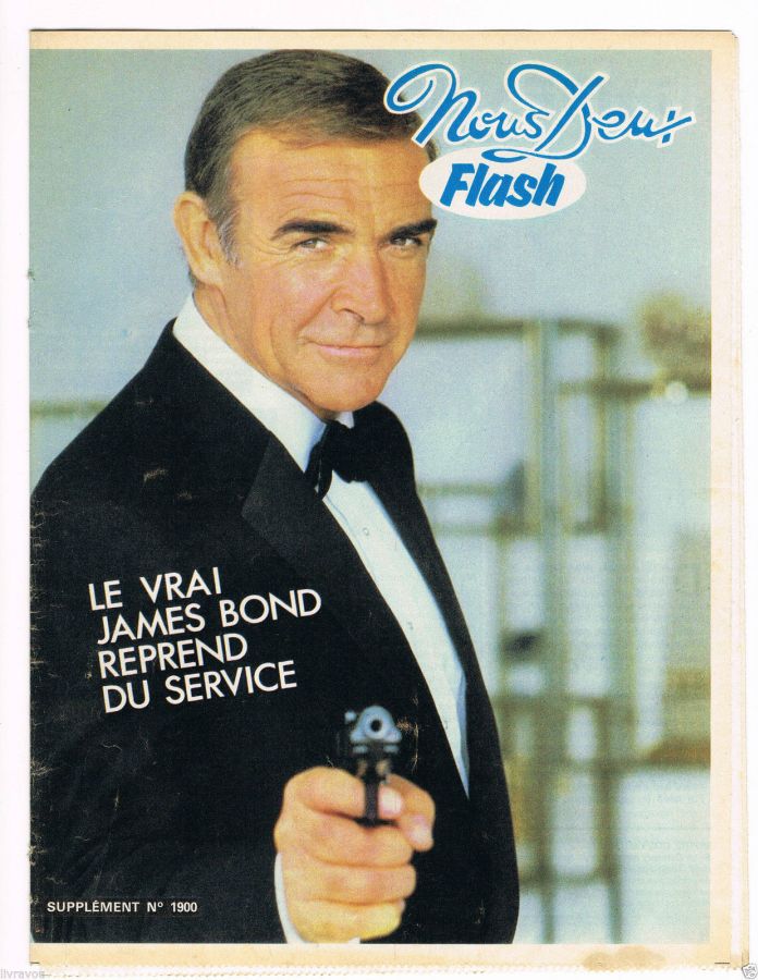 NOUS DEUX FLASH magazine side cover Issue 1900   1983