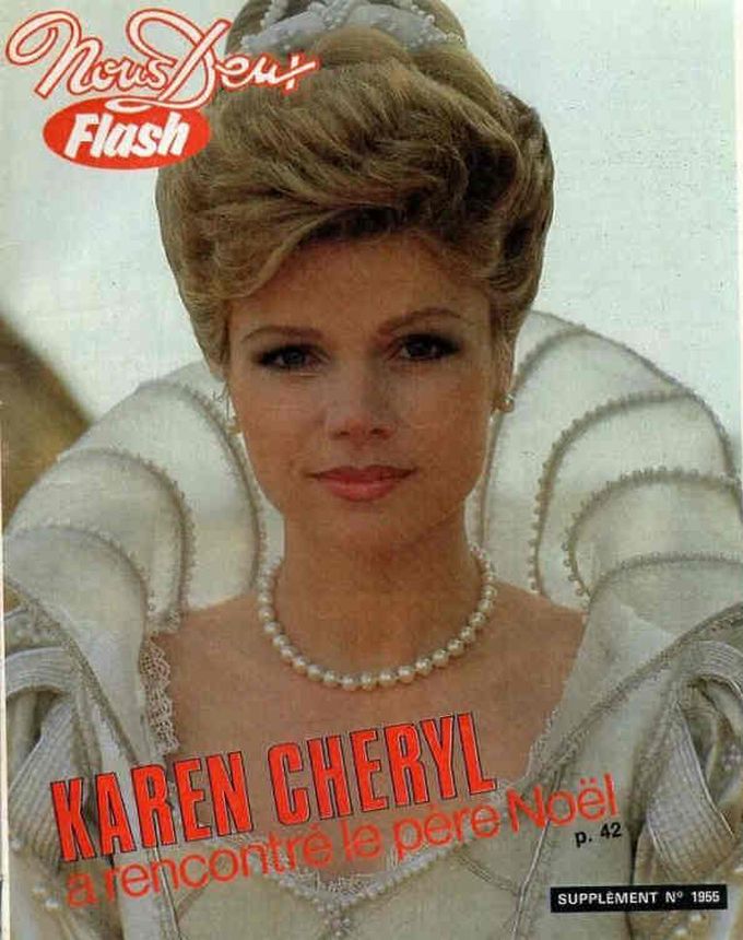 NOUS DEUX FLASH magazine side cover Issue 1955   1984