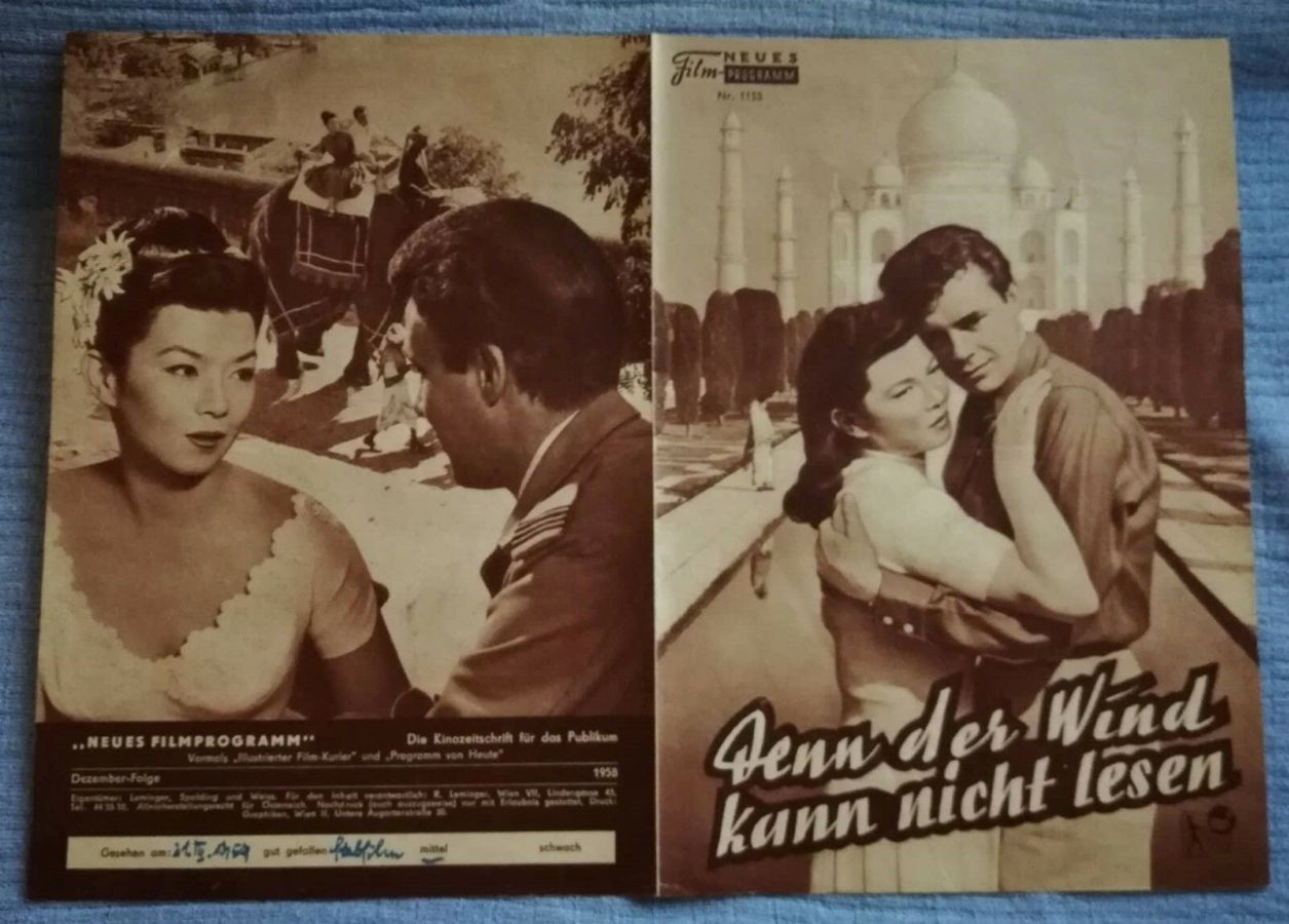 NEUES FILMPROGRAMM magazine side cover Issue 1153   