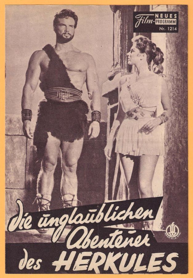 NEUES FILMPROGRAMM magazine side cover Issue 1214   