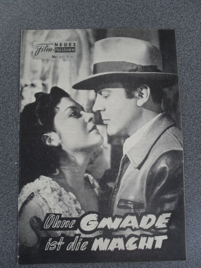 NEUES FILMPROGRAMM magazine side cover Issue 1474   