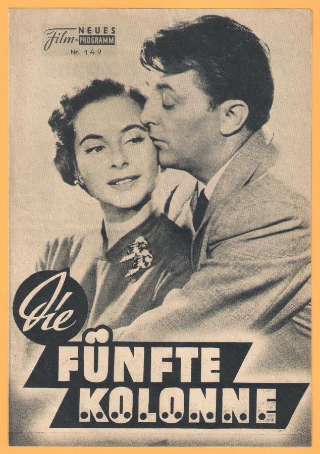 NEUES FILMPROGRAMM magazine side cover Issue 149   