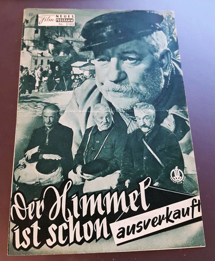 NEUES FILMPROGRAMM magazine side cover Issue 2105   