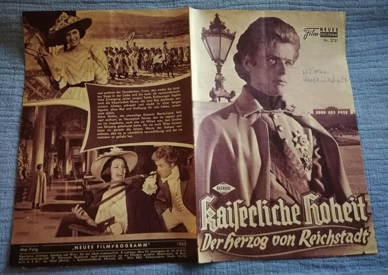 NEUES FILMPROGRAMM magazine side cover Issue 2731   