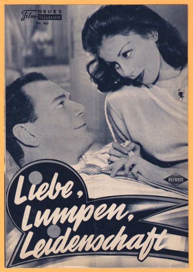 NEUES FILMPROGRAMM magazine side cover Issue 443   