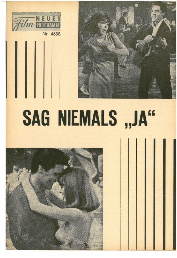 NEUES FILMPROGRAMM magazine side cover Issue 4638   