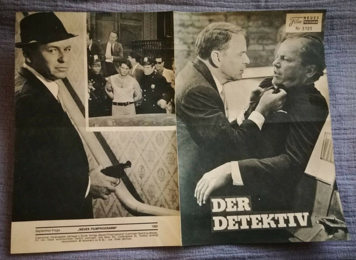 NEUES FILMPROGRAMM magazine side cover Issue 5105  September 1968