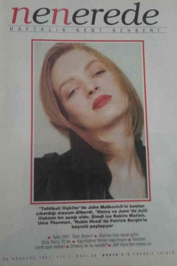 NENEREDE magazine side cover Issue 24 25 August 1991
